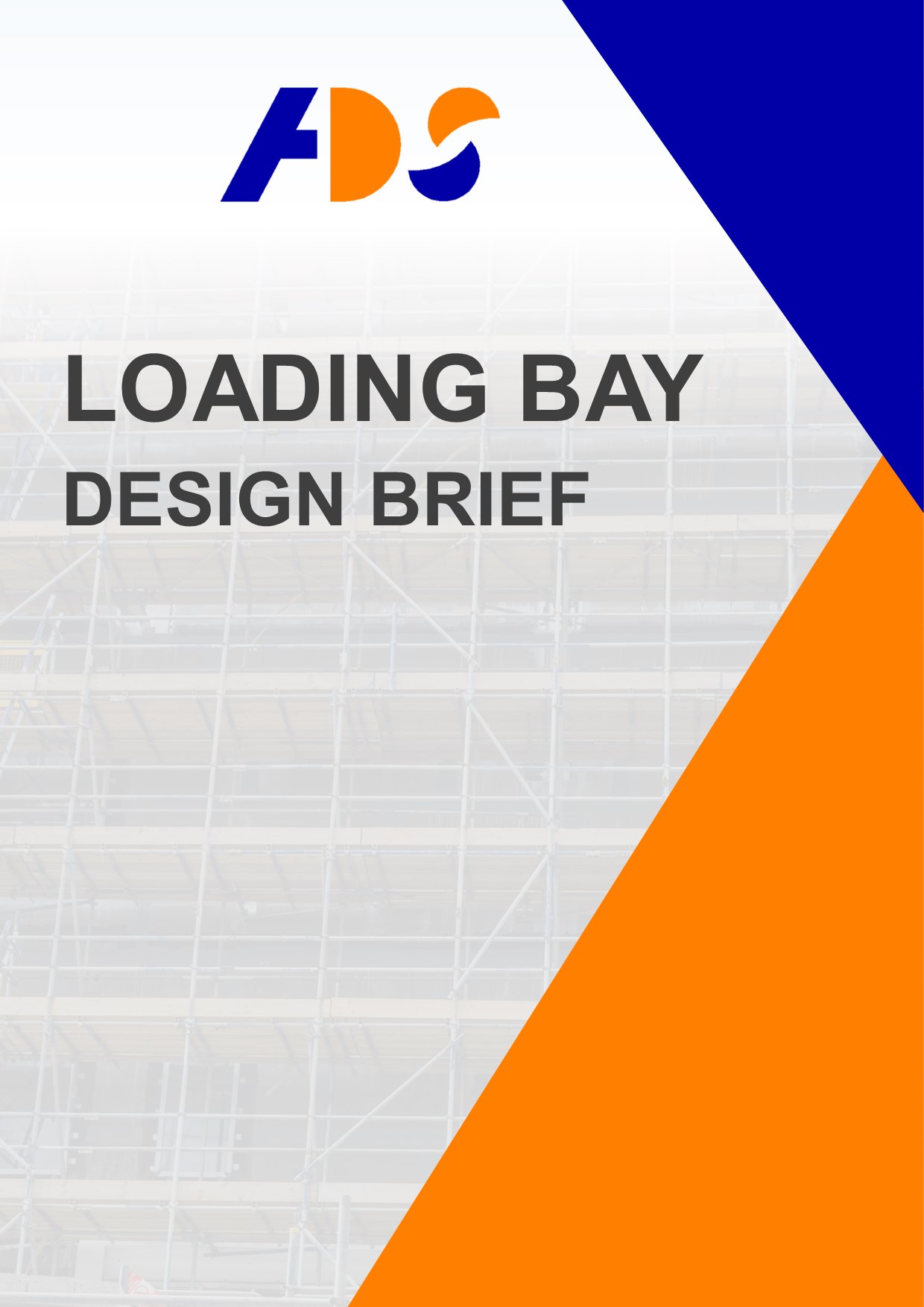 Loading Bay Design Brief cover
