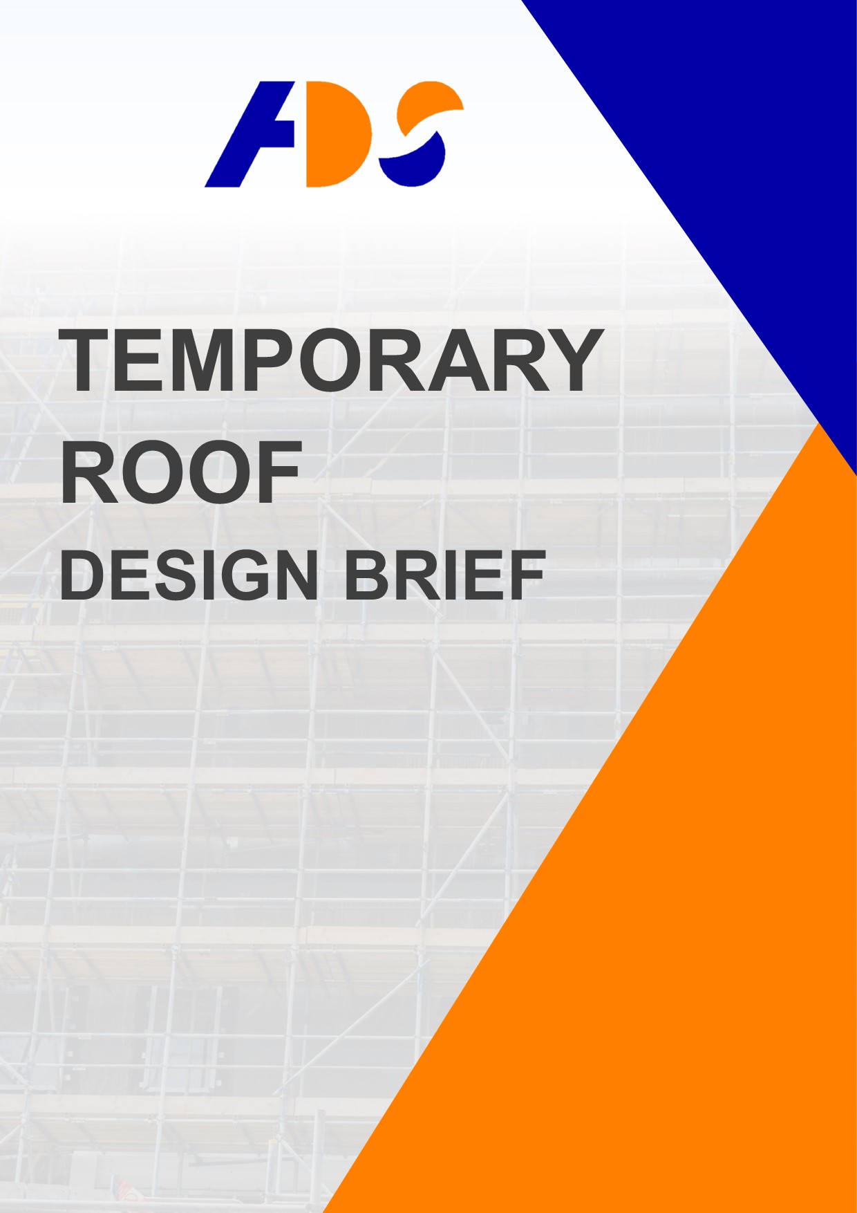 Temporary Roof Design Brief